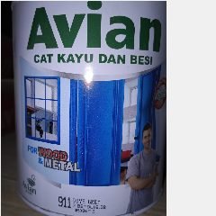 Cat Minyak AVIAN 0.9L 911 Dove Grey