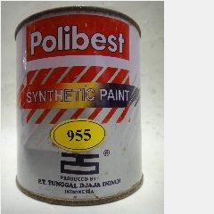 Cat POLIBEST 9020 Hitam 0.8kg @12klg