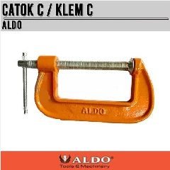 Catok Kayu C / Klem C 8″ ALDO