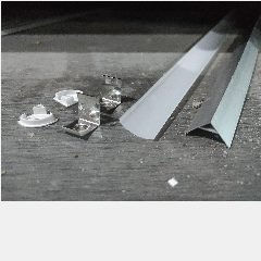 Rumah Lampu Led Strip 1m V style