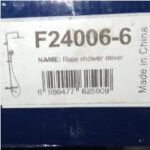 FRAP F24006-6 Single Lever Bath/Sh Black (4)