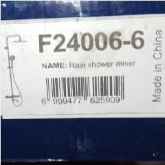 FRAP F24006-6 Single Lever Bath/Sh Black (4)