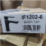 FRAP IF1202-6 Single Lever Basin Black (10)