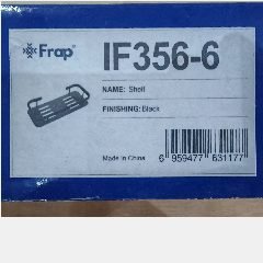 FRAP IF356-6 Square Basket Soap Black (20)