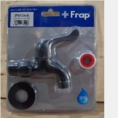 FRAP IF6134-6 Short Wall Tap Black (60)