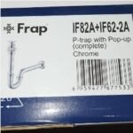 FRAP IF82A + IF62-2A Brass P-Trap (20)