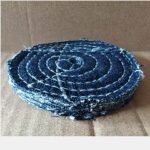 Mata Gerinda Kain Jeans Biru 100 x 12mm