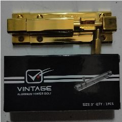 Grendel Aluminium VINTAGE 3″ Gold