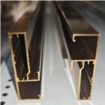 Frame Aluminium HUBEN FHD-127 3m Gold Mirror