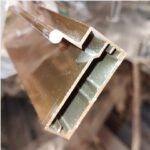 Frame Aluminium HUBEN FHD-128 3m Gold Mirror