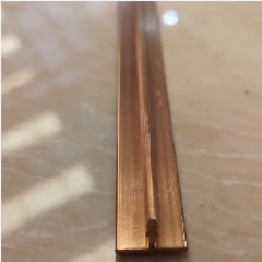 List T Aluminium HUBEN 12mm LT-12 3m Gold Mi