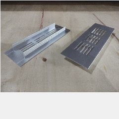 Lubang Udara Alu HUBEN LUA-50 150mm Anodize