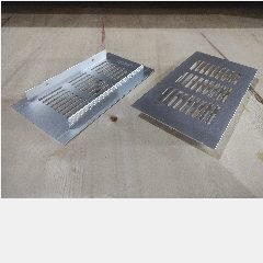 Lubang Udara Alu HUBEN LUA-80 150mm Anodize