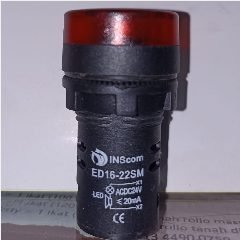 Indicator Lamp Flash Buzzer INS 24V DC Red