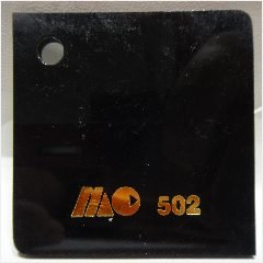 Acrylic 122 x 244 10mm 502 Hitam
