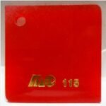 Acrylic 122 x 244 3mm 115 Merah