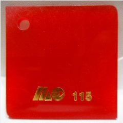 Acrylic 122 x 244 3mm 115 Merah