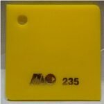 Acrylic 122 x 244 3mm 235 Kuning