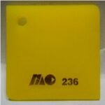 Acrylic 122 x 244 3mm 236 Kuning
