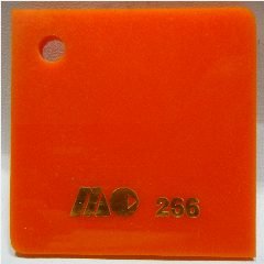 Acrylic 122 x 244 3mm 266 Orange
