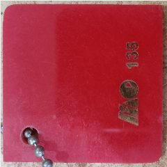 Acrylic 122 x 244 5mm 135 Merah