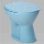 Kloset Duduk + Tutup EUREKA Biru