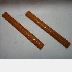 Kuku Keramik Ulir 20cm Coklat (290)