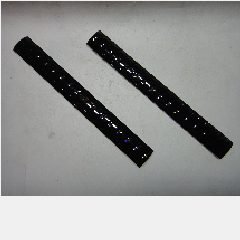 Kuku Keramik Ulir 20cm Hitam (290)