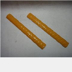 Kuku Keramik Ulir 20cm Orange (290)
