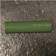 Kuku Keramik Polos 10cm Polos Hijau Tua(180)
