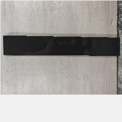 Plint Dinding Keramik 10x60 Hitam Polos @24b