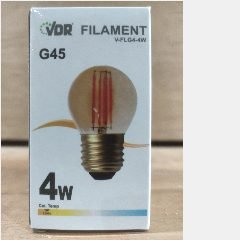 Lampu Led Filament VDR G45 4w Kuning