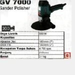 Disc Sander MAKITA GV 7000
