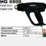 Heat Gun Elektronik MAKITA HG 6530 VK