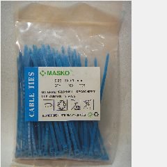 MASKO Kabel Ties 100 x 2.5 Biru @100pcs