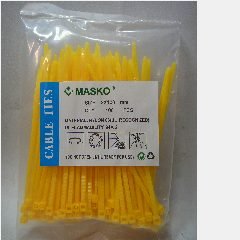MASKO Kabel Ties 100 x 2.5 Kuning @100pcs