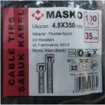 MASKO Kabel Ties 350 x 4.8 Hitam @100pcs