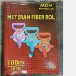 Meteran Fiber Roll MDN 100m