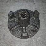 Wing Nut 94 u/ Tie Rod 16mm