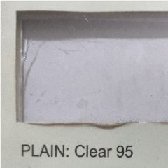 CARBOLUX Solid Plain Clear T1.22 x 3mm (20)