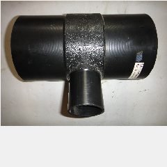 B.F. Reducer Tee Hdpe 160mm x 63mm 6″ x 2″