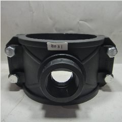 Klem Sadle Hdpe 110mm x 1″ (4″x1″)