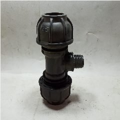 Male Thread Tee Hdpe 20mm x 3/4″