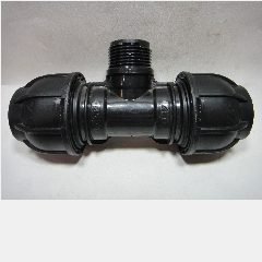 Male Thread Tee Hdpe 32mm x 1″