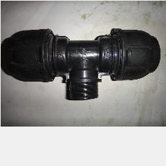 Male Thread Tee Hdpe 50mm x 1-1/2″