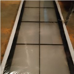 Pintu AL AOMEJA 210x80 Kaca Htm kunciKanan