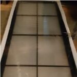 Pintu AL AOMEJA 210x80 Kaca Hitam Kiri