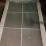 Pintu AL AOMEJA 210x80 Kaca Putih Kanan