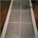 Pintu AL AOMEJA 210x80 Kaca Putih Kiri