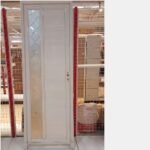 Pintu AL Kaca 1/4 M16 Wajik Putih Kiri
